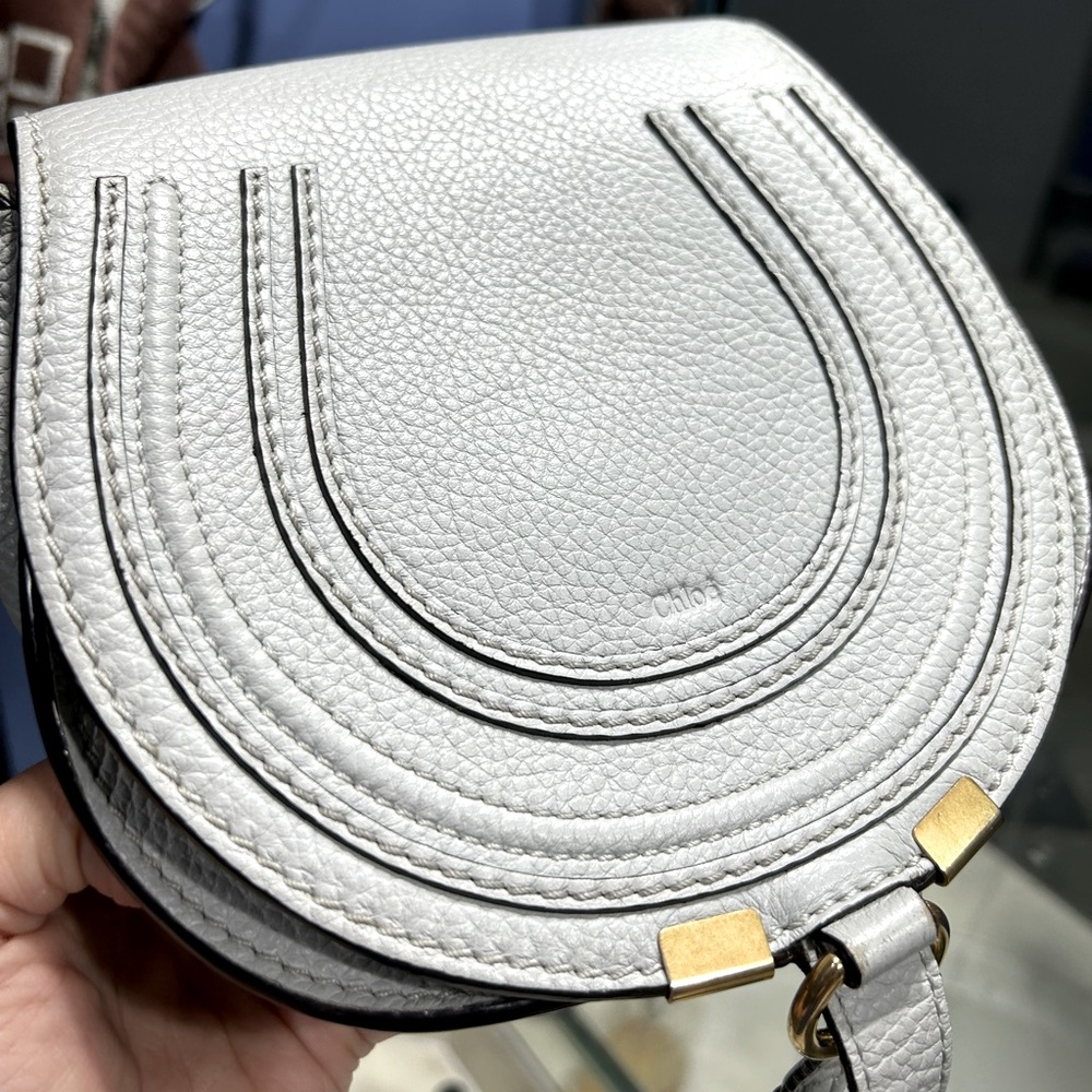 Chloe Marcie small gray blue